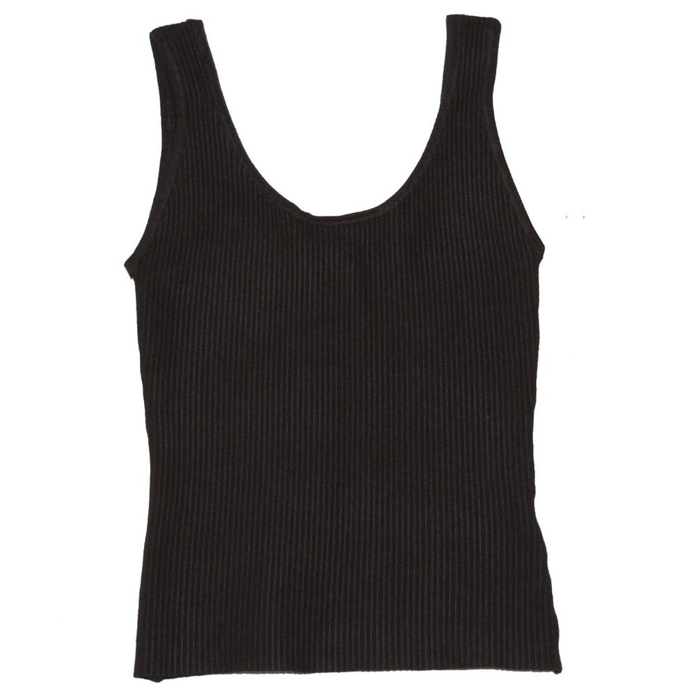 NWT House of Harlow Black Compression Tank Top Shirt XS